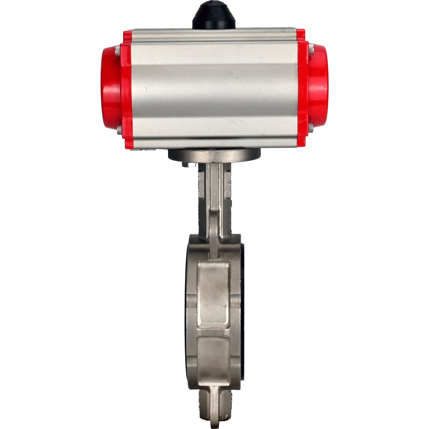 Water Butterfly Valve DNOVA 316l-epdm-sa-4m310-24v, body material - stainless steel AISI 316L, disk material - stainless steel AISI 316L, seal - EPDM, pneumatic actuator operated