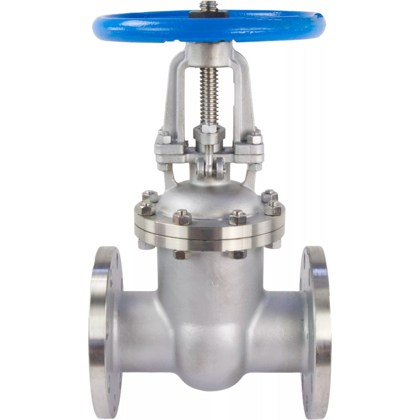 Wedge gate valve DNOVA GAIR GVWR3131M-2W-F-S, body material - stainless steel AISI 304, wedge material - stainless steel AISI 304, seal - metal, handwheel