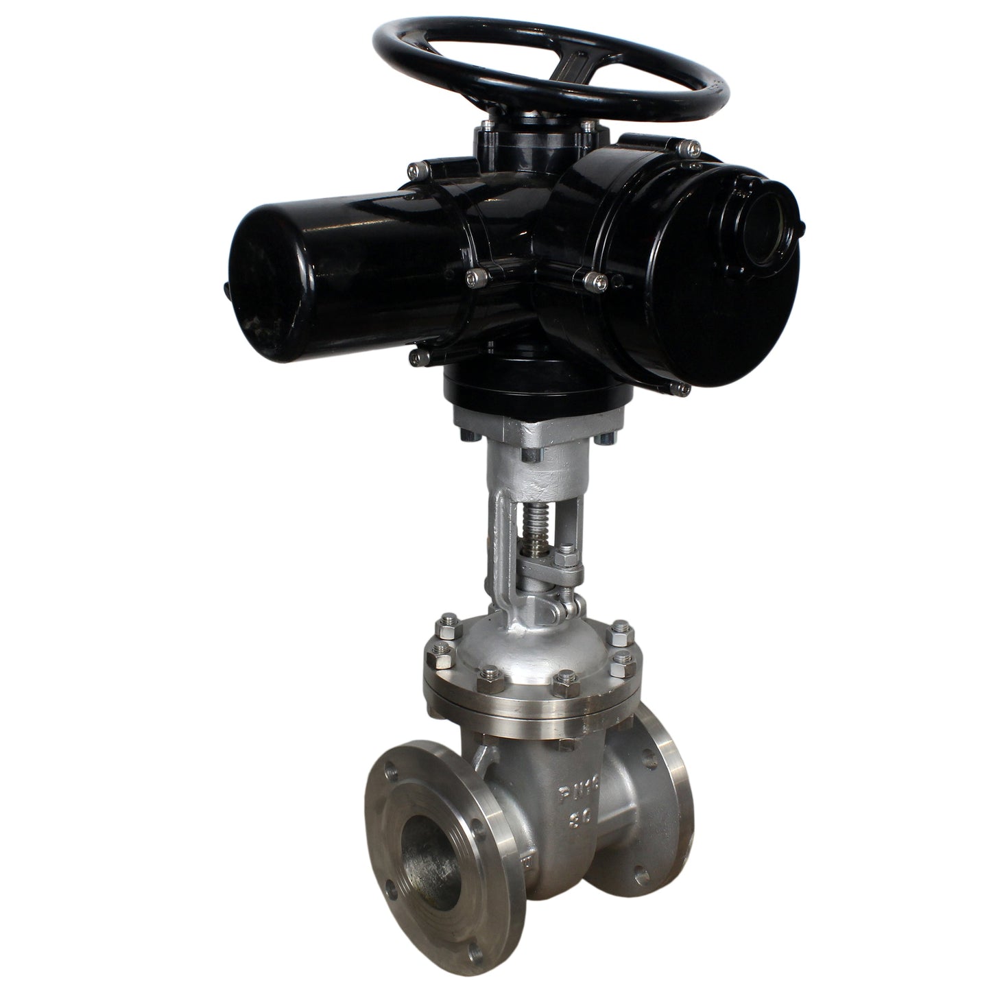 Wedge gate valves DNOVA GVWR2434M-2W-F flanged, seal - metal, with OST flanges bare stem with OST flanges bare stem control - electric drive DNOVA MT-N-EM-O2-380 -U1