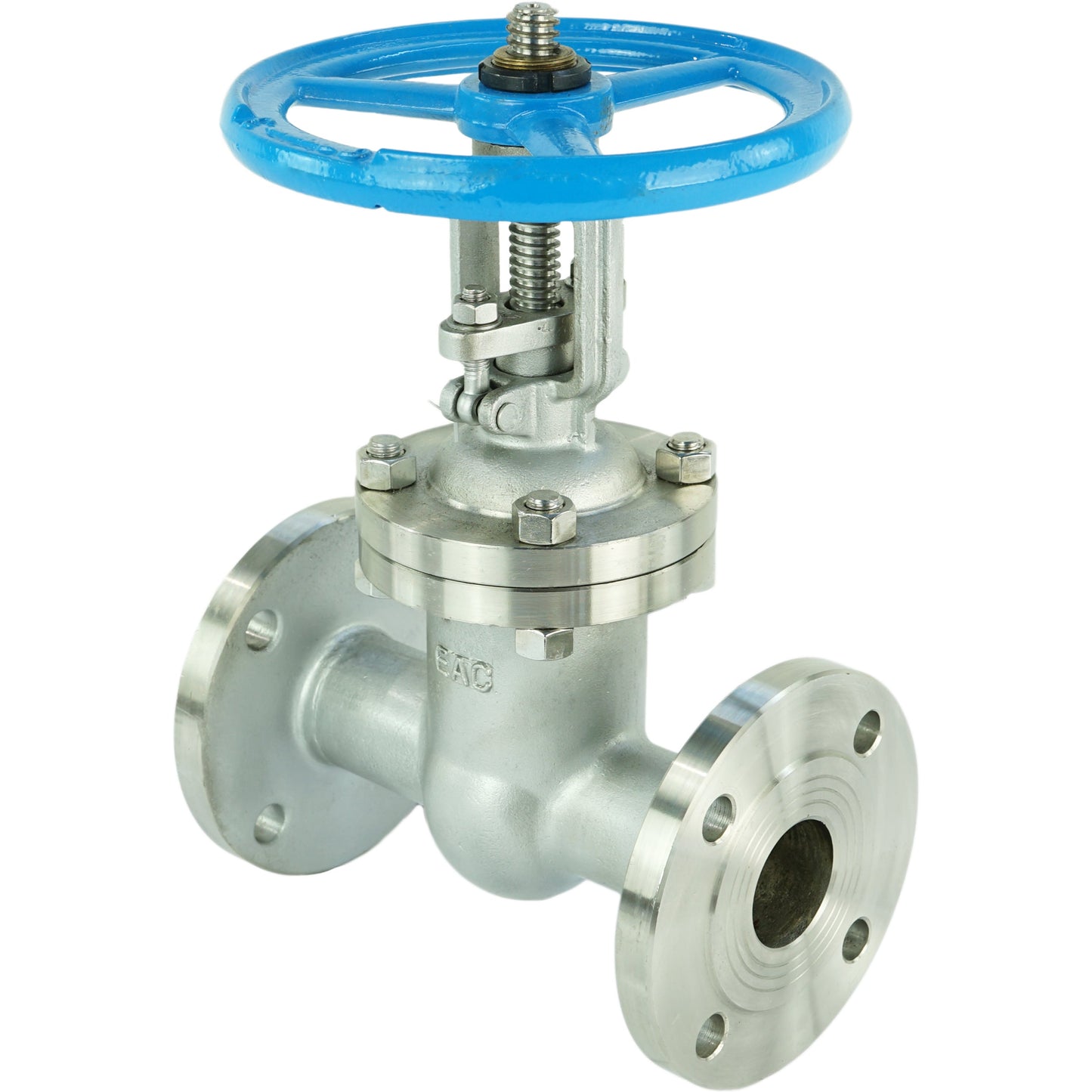 Wedge gate valves DNOVA GVWR3131M-2W-F-S flanged, body - stainless steel 304, seal - metal, with GAIR steering wheel