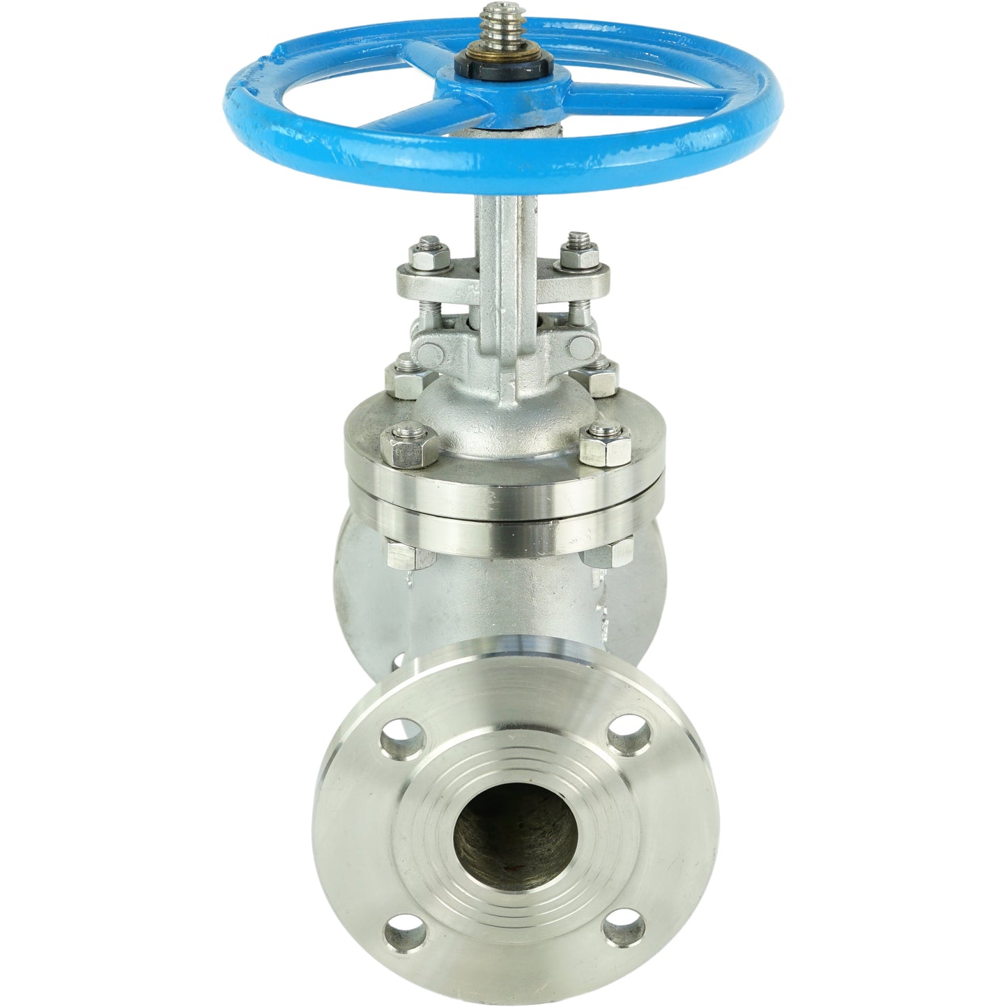 Wedge gate valves DNOVA GVWR3131M-2W-F-S flanged, body - stainless steel 304, seal - metal, with GAIR steering wheel