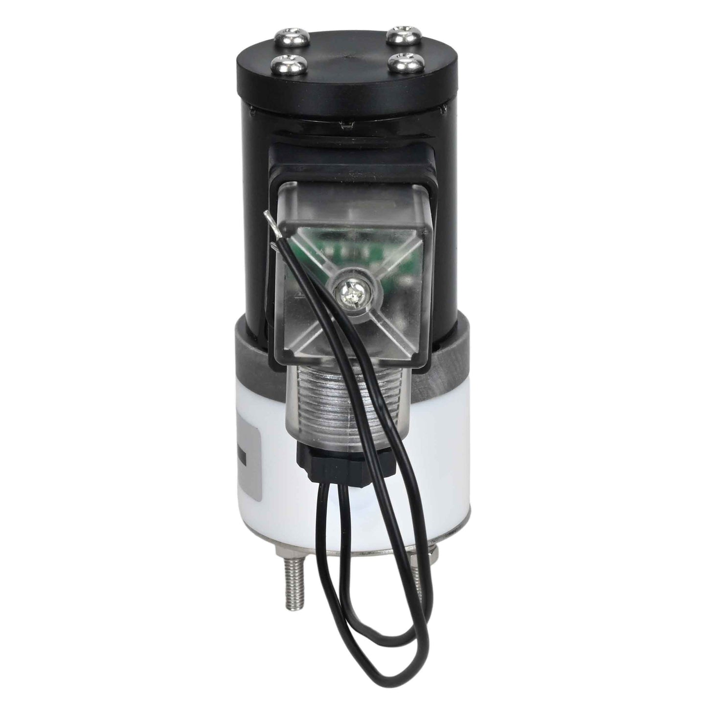 Two way normally closed direct acting electric solenoid valve DNOVA DHF11-РќР— PTFE VITON G 110/220V, body material - PTFE, seal - Viton