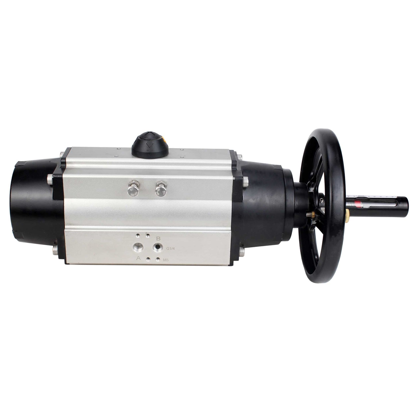 Actuador neumático de doble efecto DNOVA PA-DA-105-1, brida ISO F07/F10, cuadrado 22С…22