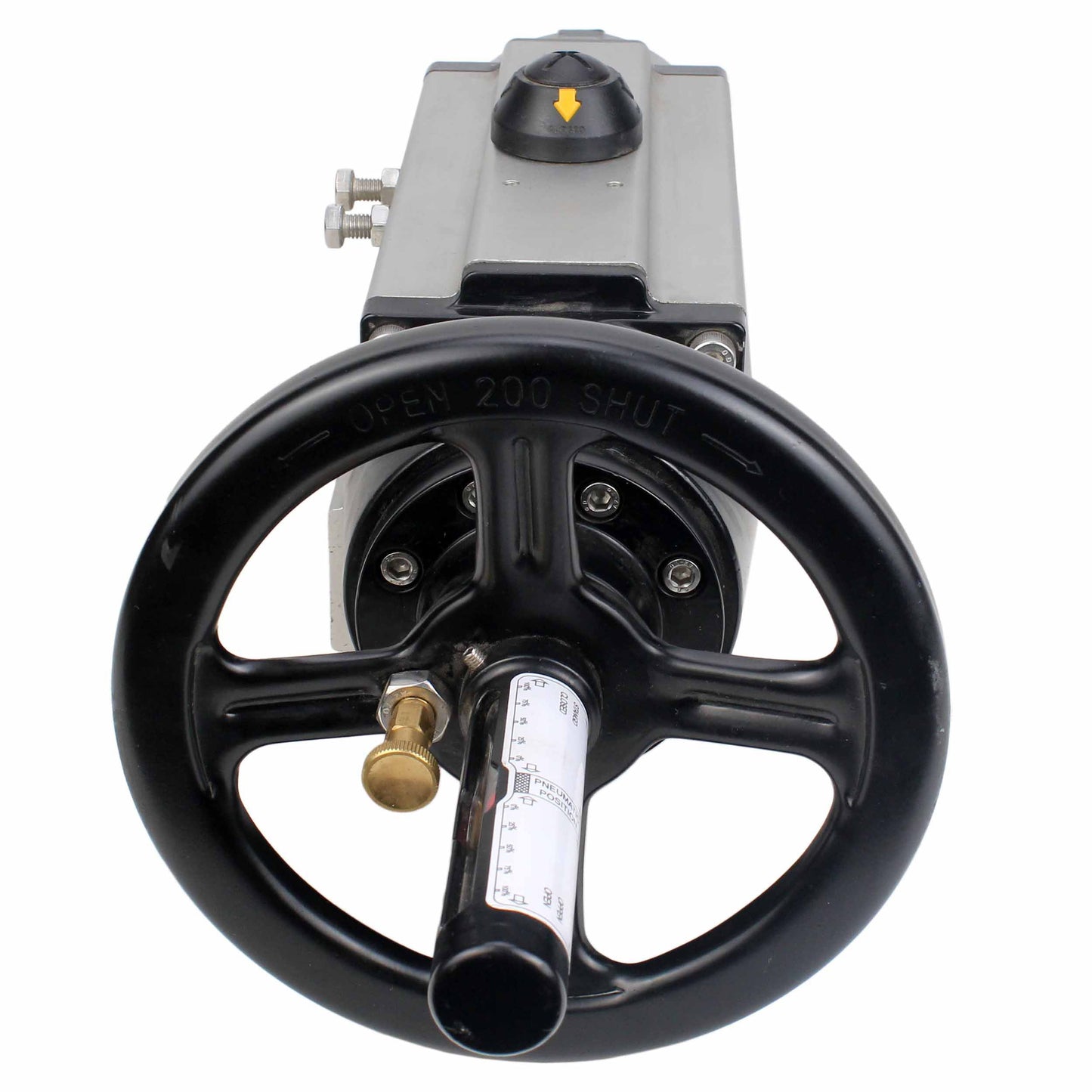 Actuador neumático de doble efecto DNOVA PA-DA-105-1, brida ISO F07/F10, cuadrado 22С…22