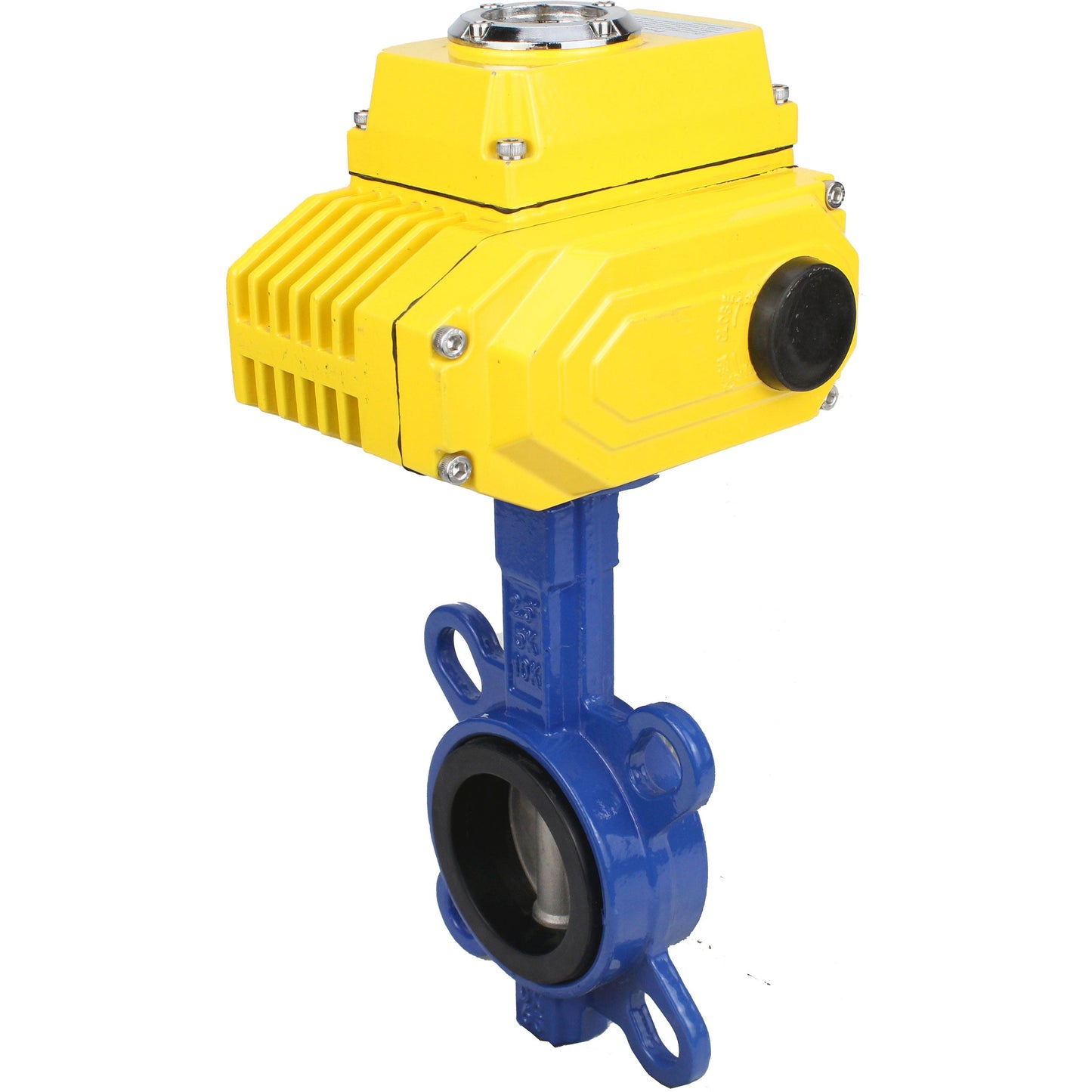 Water Butterfly Valve DNOVA ggg50-316l-epdm-DNOVA-110/220, body material - cast iron GGG50, disk material - stainless steel AISI 316L, seal - EPDM, electric actuator operated