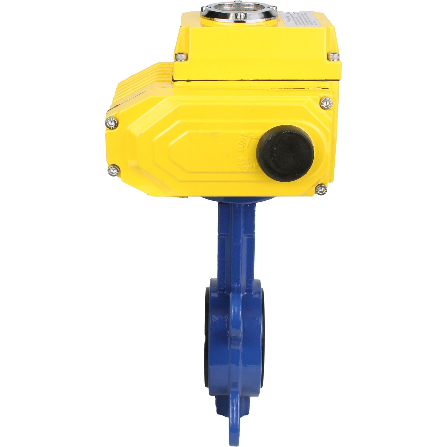 Water Butterfly Valve DNOVA ggg50-316l-epdm-DNOVA-110/220, body material - cast iron GGG50, disk material - stainless steel AISI 316L, seal - EPDM, electric actuator operated