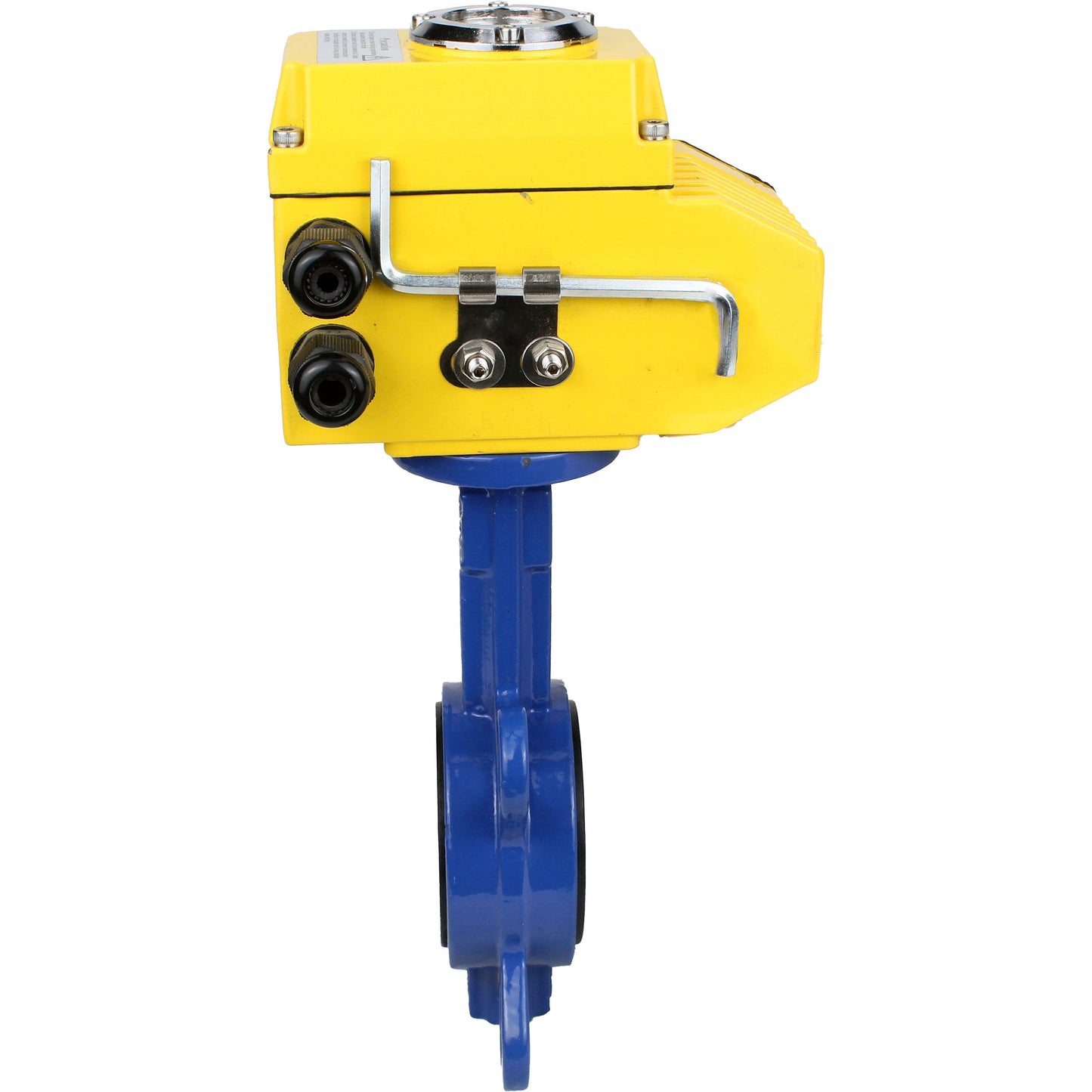 Water Butterfly Valve DNOVA ggg50-316l-epdm-DNOVA-110/220, body material - cast iron GGG50, disk material - stainless steel AISI 316L, seal - EPDM, electric actuator operated