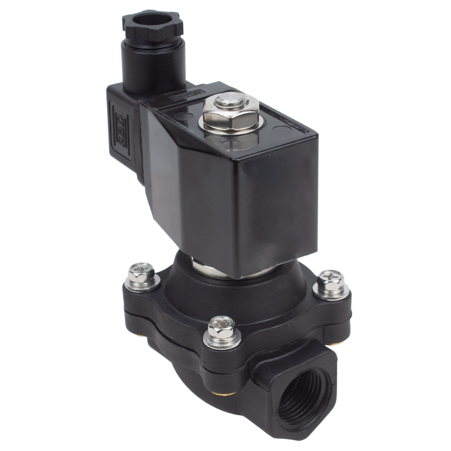 Solenoid valve DNOVA VS541-NT-NC-24VAC, body material - Plastic, seal - NBR, normally closed, coil - 24 VAC