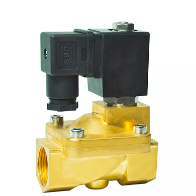 Électrovanne à deux voies normalement ouverte à action indirecte DNOVA DHD31-NO EPDM G 0543 110/220V, matériau du corps - laiton, joint - EPDM