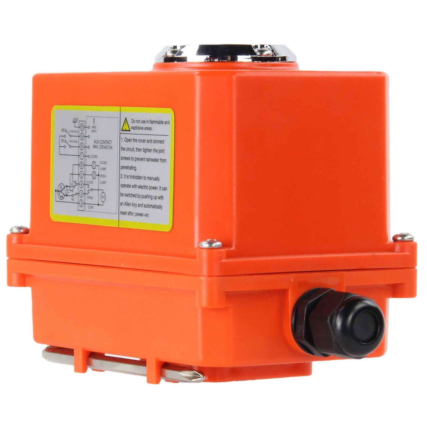Quarter-turn electric actuator DNOVA QT MINI 003 220 V