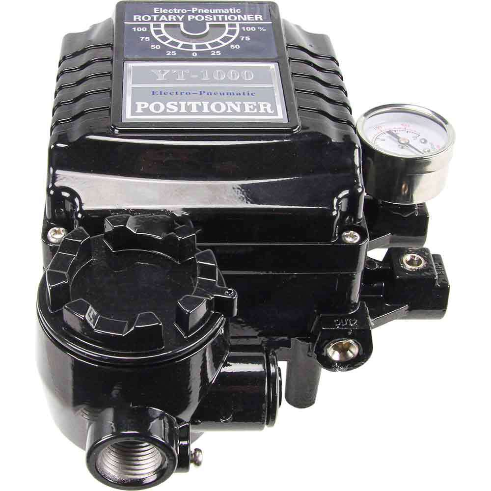 Electropneumatic rotary positioner DNOVA YT-1000RSN without feedback, body material - aluminium alloy