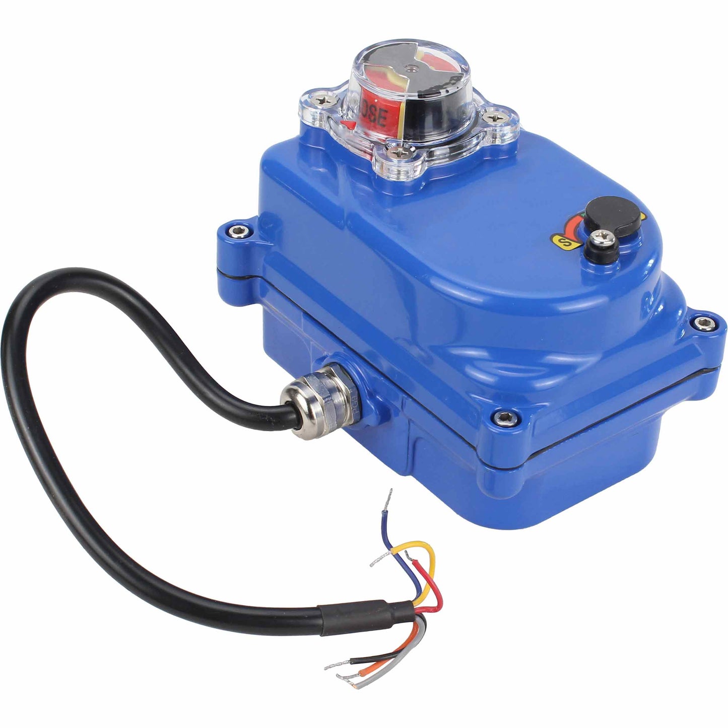 Actuador eléctrico de cuarto de vuelta DNOVA QT BLUE 003 12V