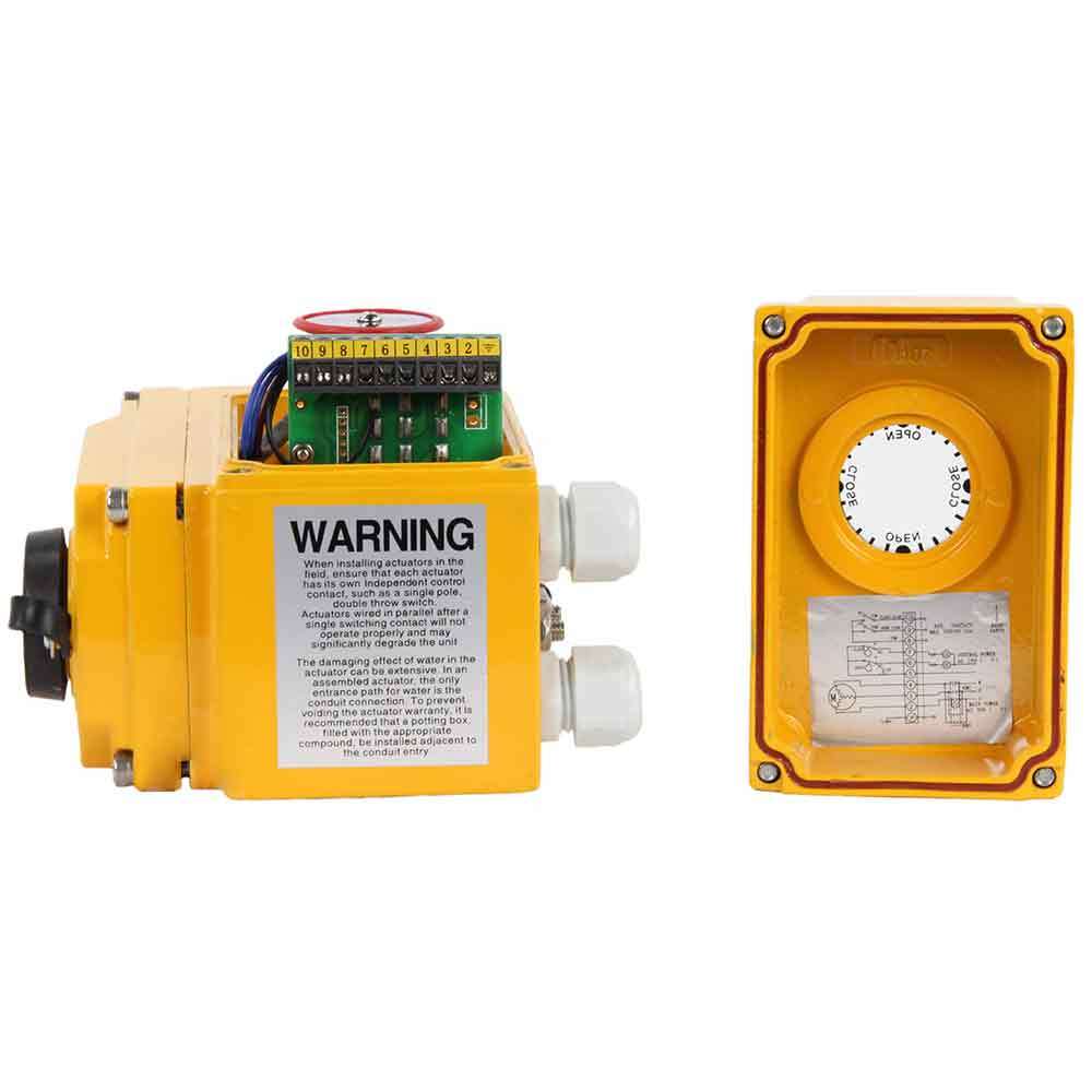 Quarter-turn electric actuator DNOVA QT 005-300 380V