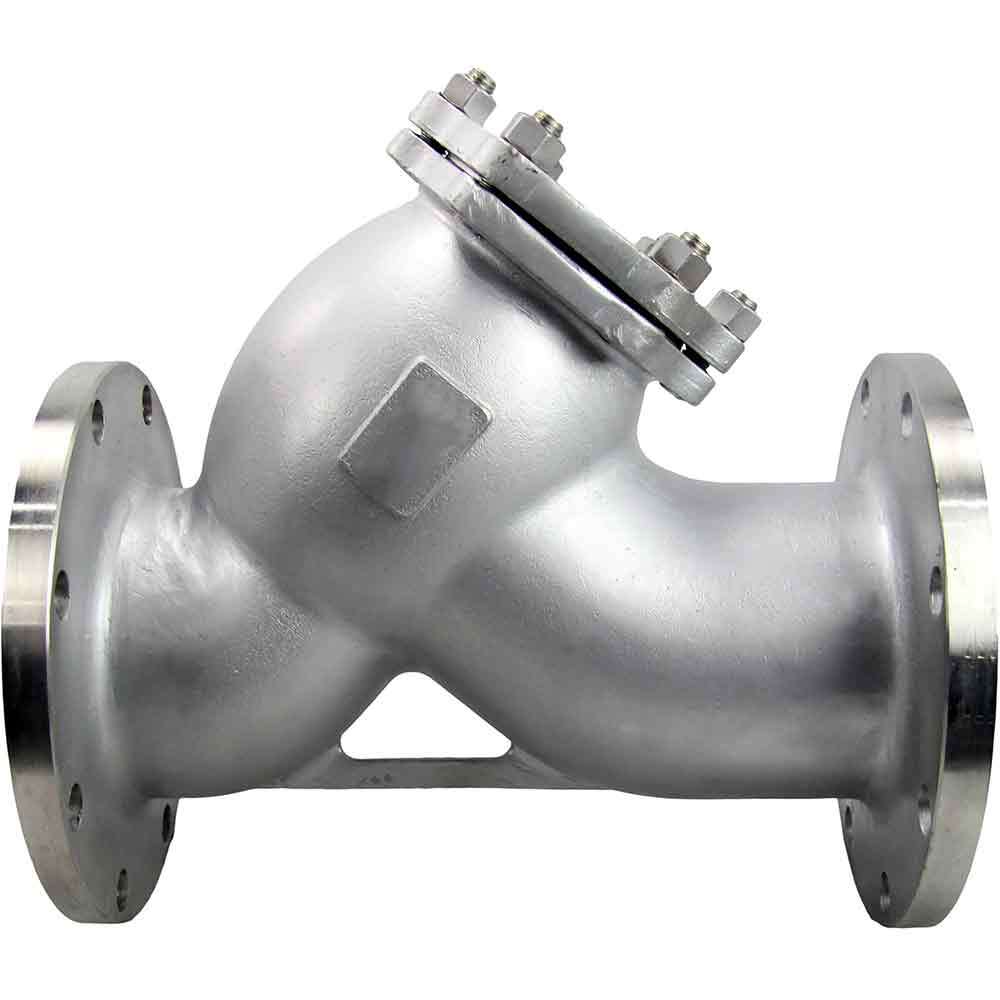 Filtro de malla DNOVA FMY3231P-F, material del cuerpo: acero inoxidable AISI 316, material del elemento filtrante: acero inoxidable AISI 304, junta: PTFE
