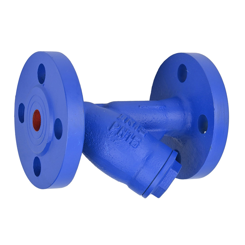 Filtro de malla DNOVA FM1131PPL-F PN16, material del cuerpo: hierro fundido, con brida