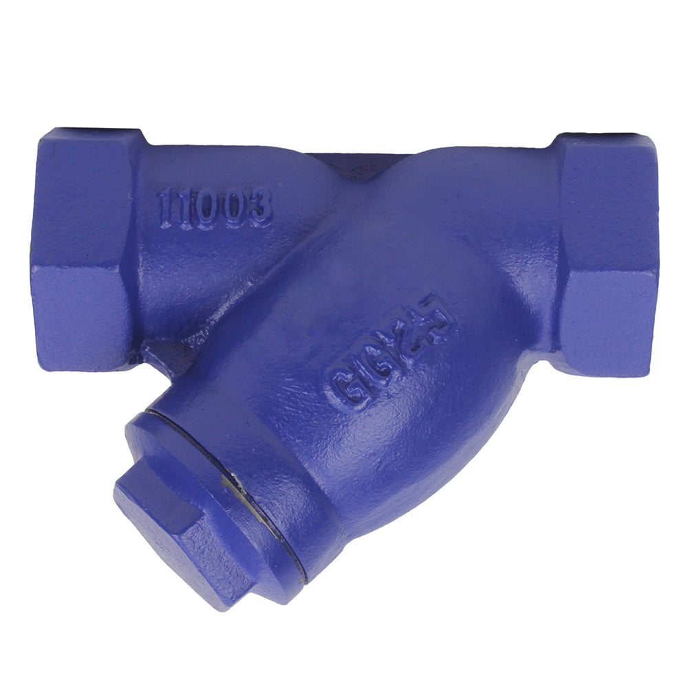 Mesh strainer DNOVA 823Рђ PN16 threaded, body material - cast iron GGG25, filter element material - stainless steel AISI 304, seal - PPL