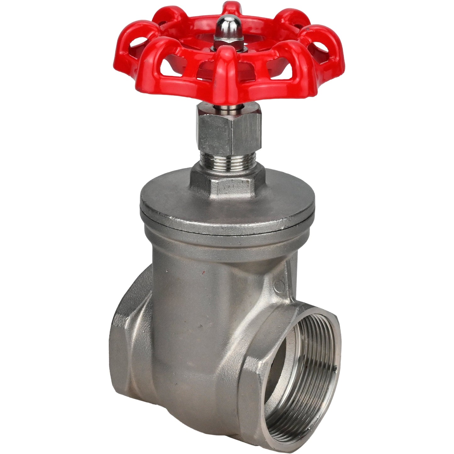 Wedge gate valve DNOVA GVWR3131M-2W-T-S, body material - stainless steel AISI 304, wedge material - stainless steel AISI 304, seal - metal, handwheel