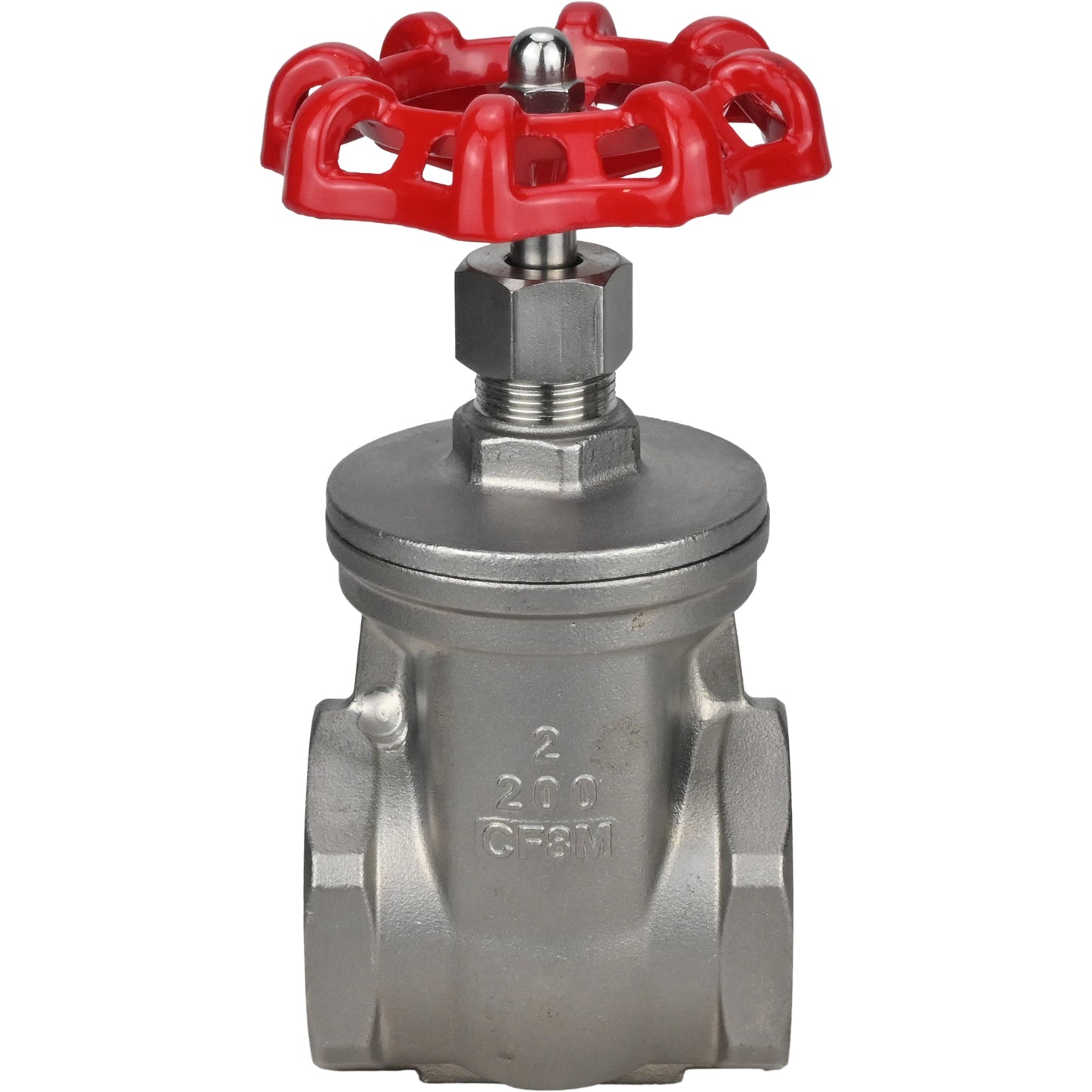 Wedge gate valve DNOVA GVWR3131M-2W-T-S, body material - stainless steel AISI 304, wedge material - stainless steel AISI 304, seal - metal, handwheel
