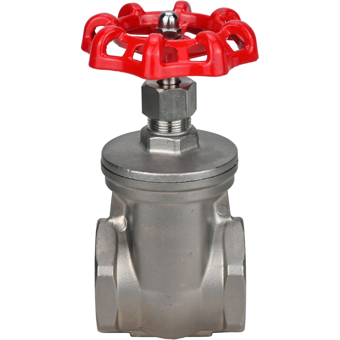 Wedge gate valve DNOVA GVWR3131M-2W-T-S, body material - stainless steel AISI 304, wedge material - stainless steel AISI 304, seal - metal, handwheel