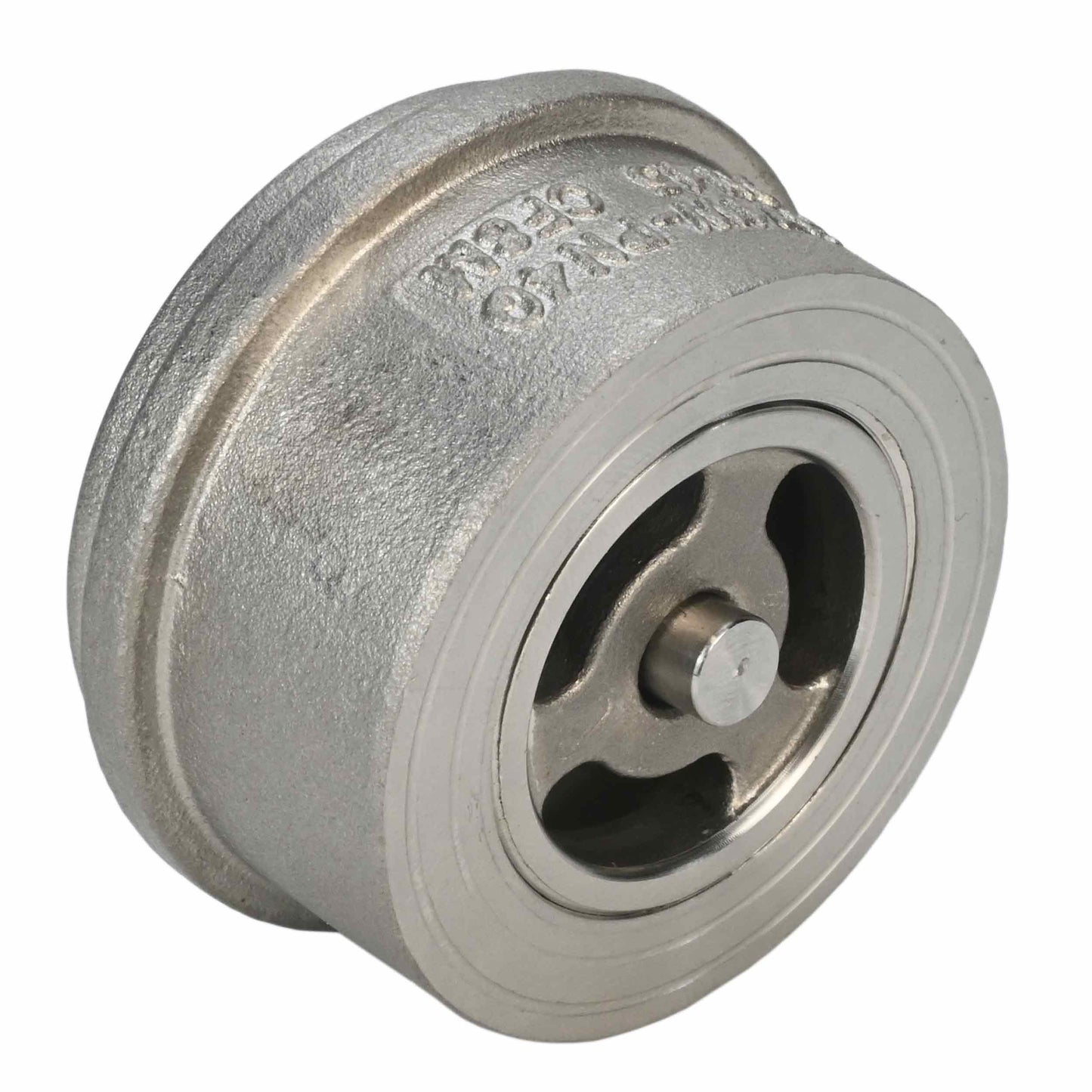 Spring check valve DNOVA VCS3232-Fb 40 bar body material - stainless steel AISI 316, locking material - stainless steel AISI 316, compact flanged