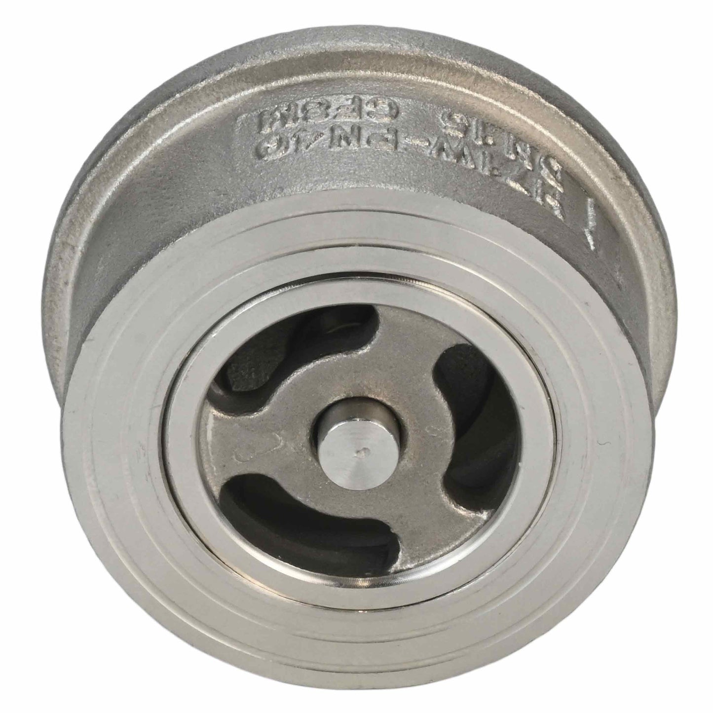 Spring check valve DNOVA VCS3232-Fb 40 bar body material - stainless steel AISI 316, locking material - stainless steel AISI 316, compact flanged