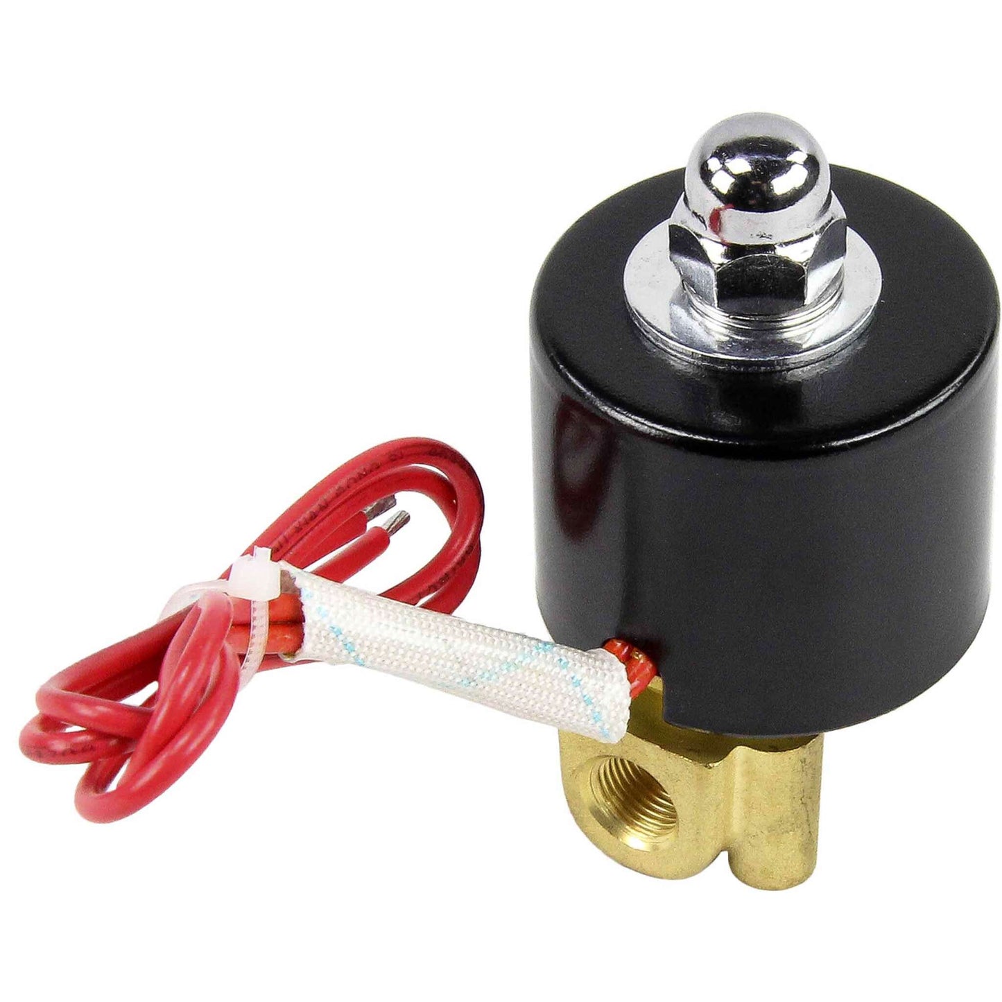 Two way normally closed direct acting DNOVA VS2W-100E-NC EPDM 24V, body material - brass, seal - EPDM