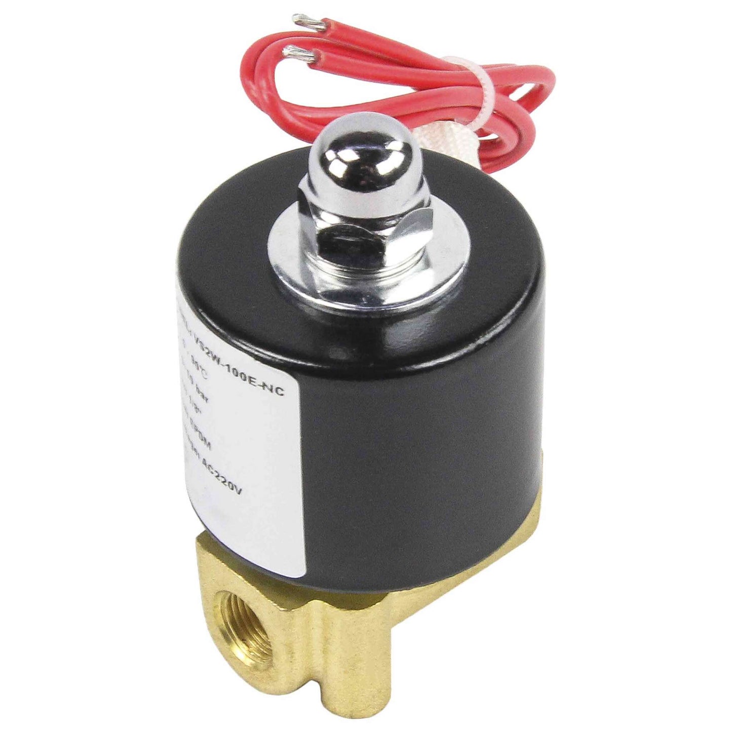 Two way normally closed direct acting DNOVA VS2W-100E-NC EPDM 24V, body material - brass, seal - EPDM