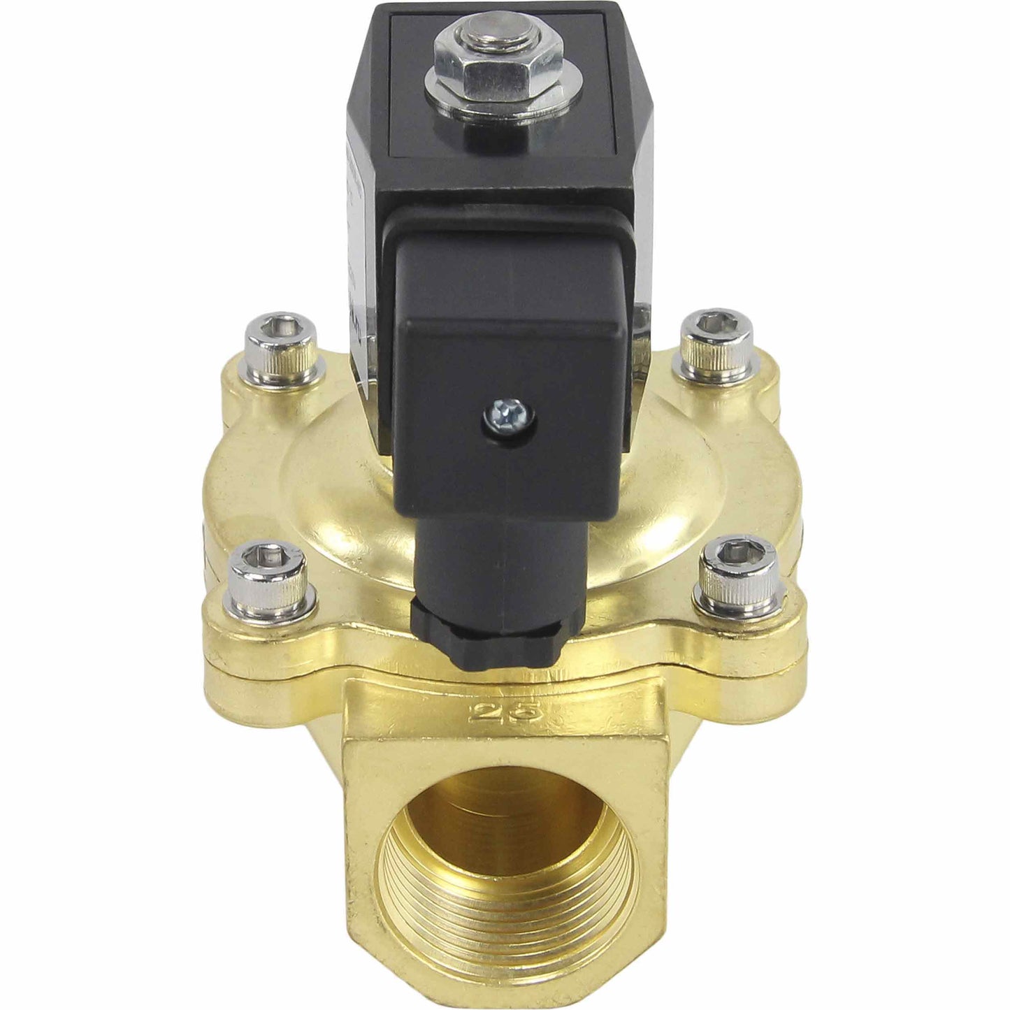 Two way normally closed direct acting electric solenoid valve DNOVA VS2W-200N-NC NBR 220V, body material - brass, seal - NBR