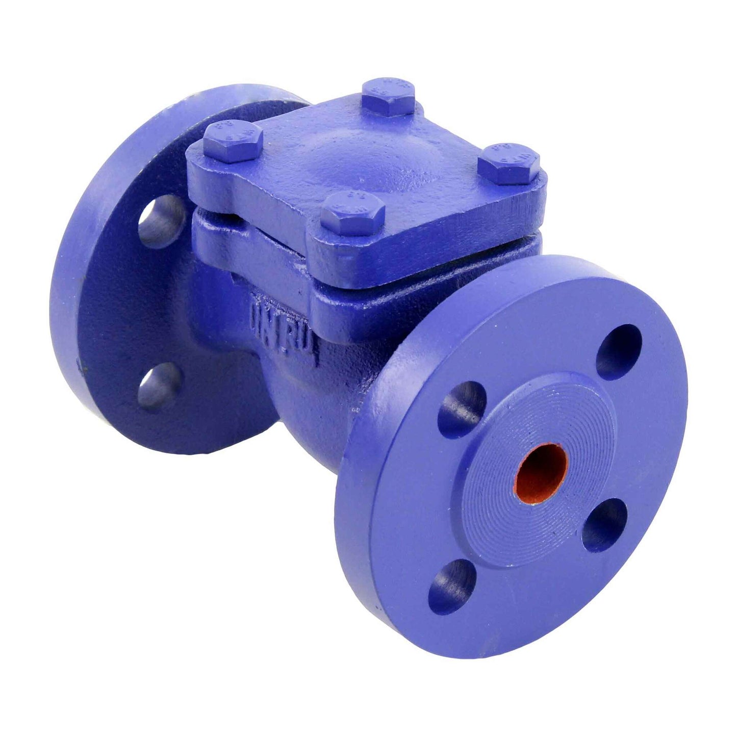 Válvula de retención de elevación DNOVA 287A, material del cuerpo: fundición GG25, material del elemento de cierre: acero inoxidable AISI 420, junta: acero inoxidable