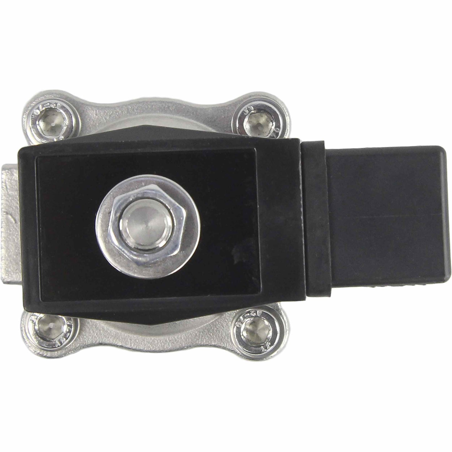 Two way normally closed direct acting electric solenoid valve DNOVA VS2W-201V-NC VITON 24V, body material - stainless steel AISI 304, seal - Viton