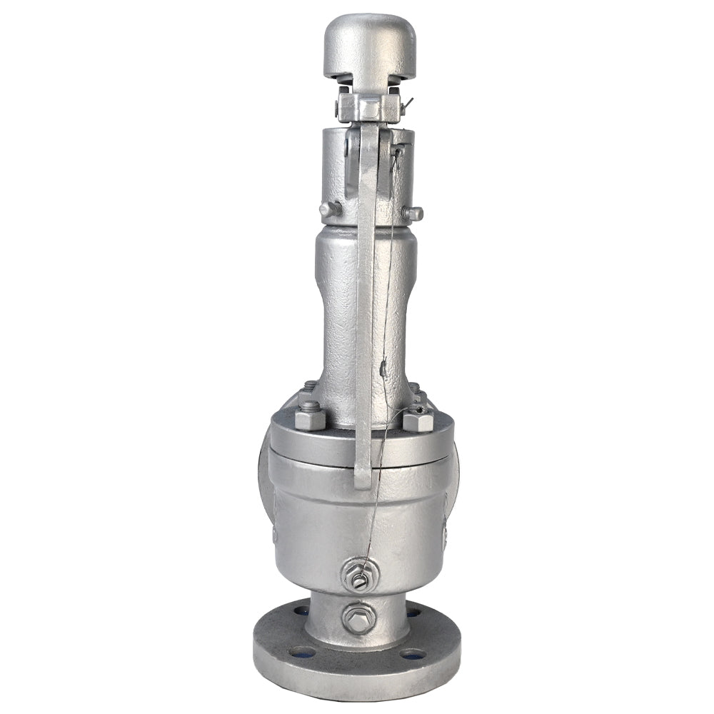 Válvula de seguridad de resorte DNOVA SAFE 7001 4-6, material del cuerpo - acero inoxidable WCB, material del elemento de cierre - acero inoxidable AISI 420, junta - METAL