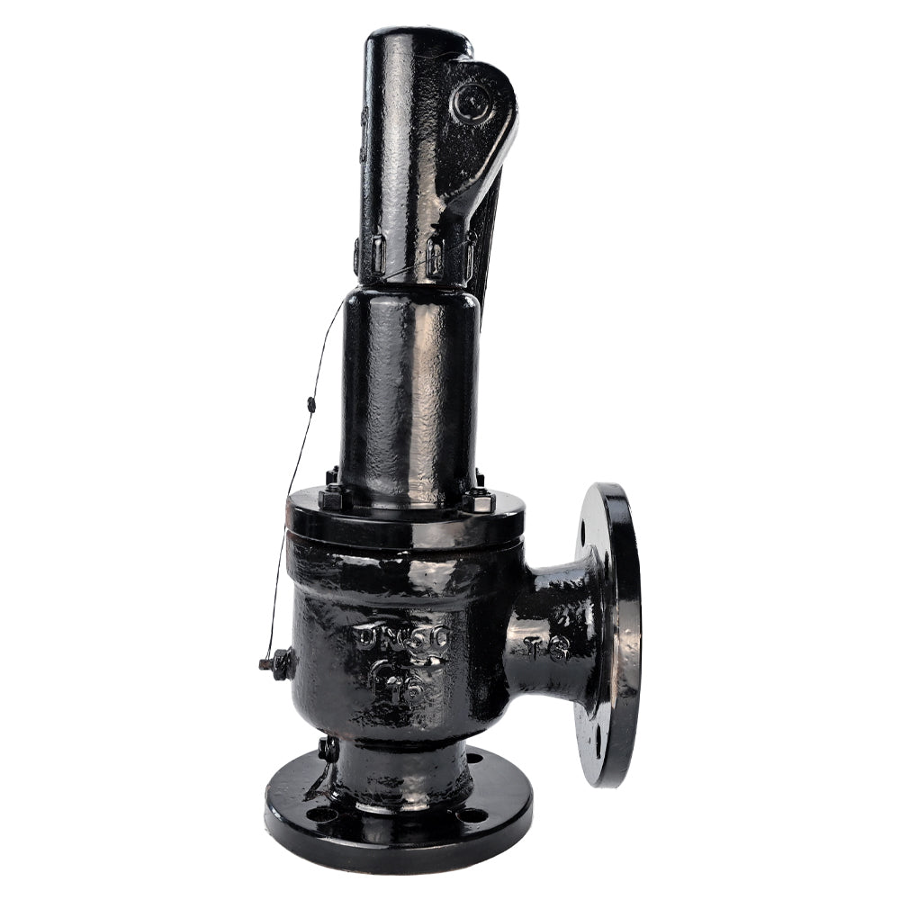 Spring safety valve DNOVA SAFE 7011 10-13, body material - stainless steel AISI A10, closure element material - stainless steel AISI 420, seal - METAL