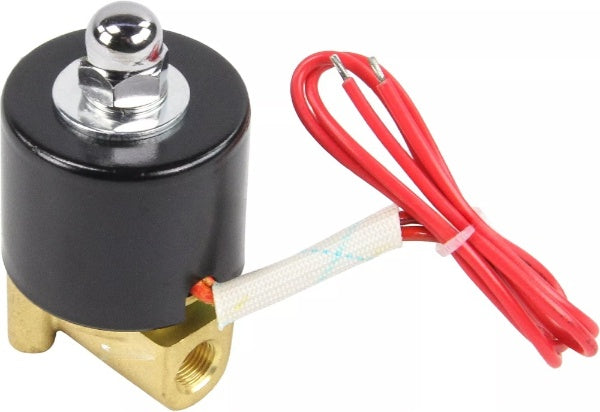 Electroválvula DNOVA VS100-VT-NC-24VAC, cuerpo de latón, junta de Vitón, normalmente cerrada, bobina de 24 V CA.
