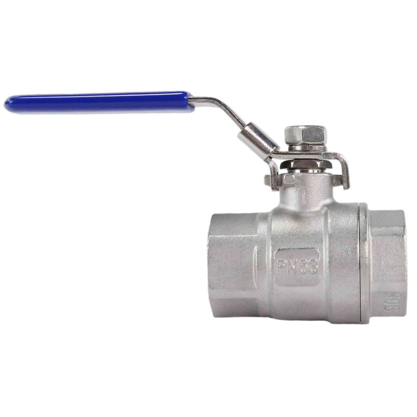 Stainless steel ball valve DNOVA BV3232P(2pn)-FP-T-H full port, Threaded connection, with handle