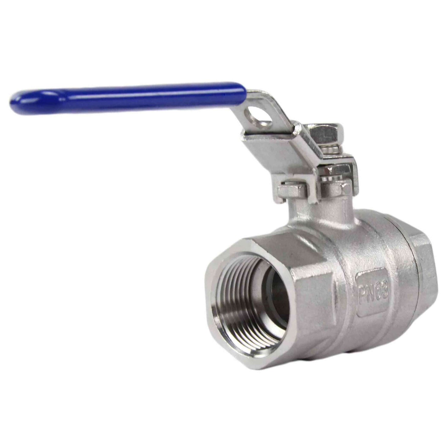 Stainless steel ball valve DNOVA BV3232P(2pn)-FP-T-H full port, Threaded connection, with handle