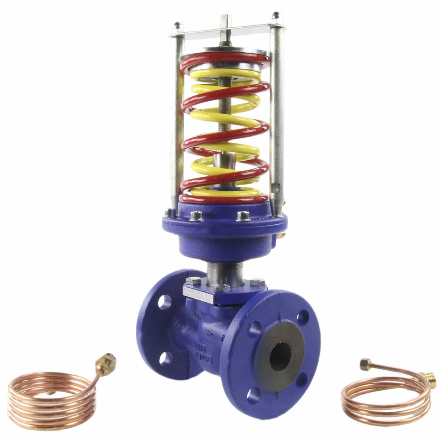 High temperature pressure reducing regulator DNOVA PRA-S PSI 232 class 125 RF cast iron flange connection