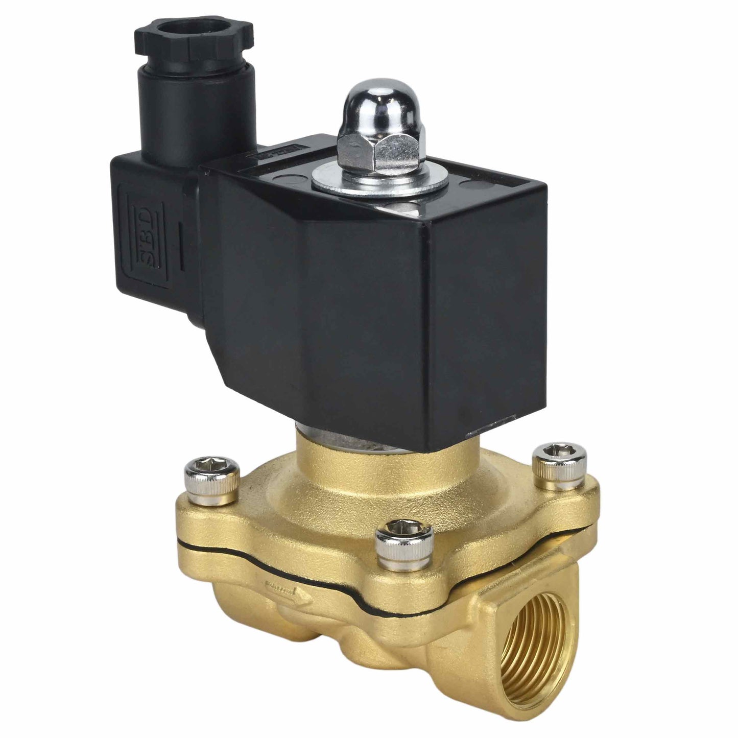 Two way normally closed direct acting electric solenoid valve DNOVA VS2W-300E-NC EPDM 220V, body material - brass, seal - EPDM