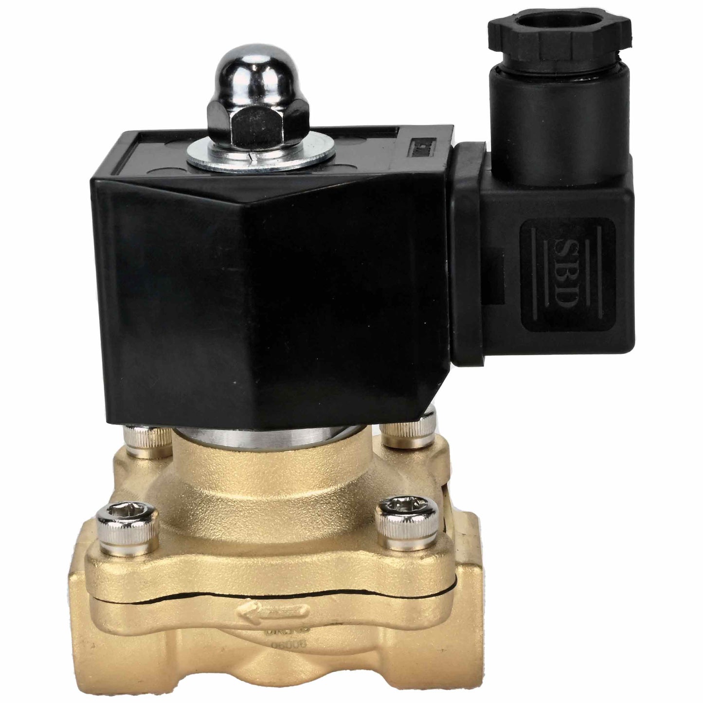 Two way normally closed direct acting electric solenoid valve DNOVA VS2W-300E-NC EPDM 220V, body material - brass, seal - EPDM