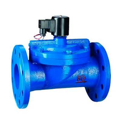 Électrovanne à deux voies normalement fermée à action indirecte DNOVA DF-C-NC EPDM 110/220V, matériau du corps - fonte, joint - EPDM