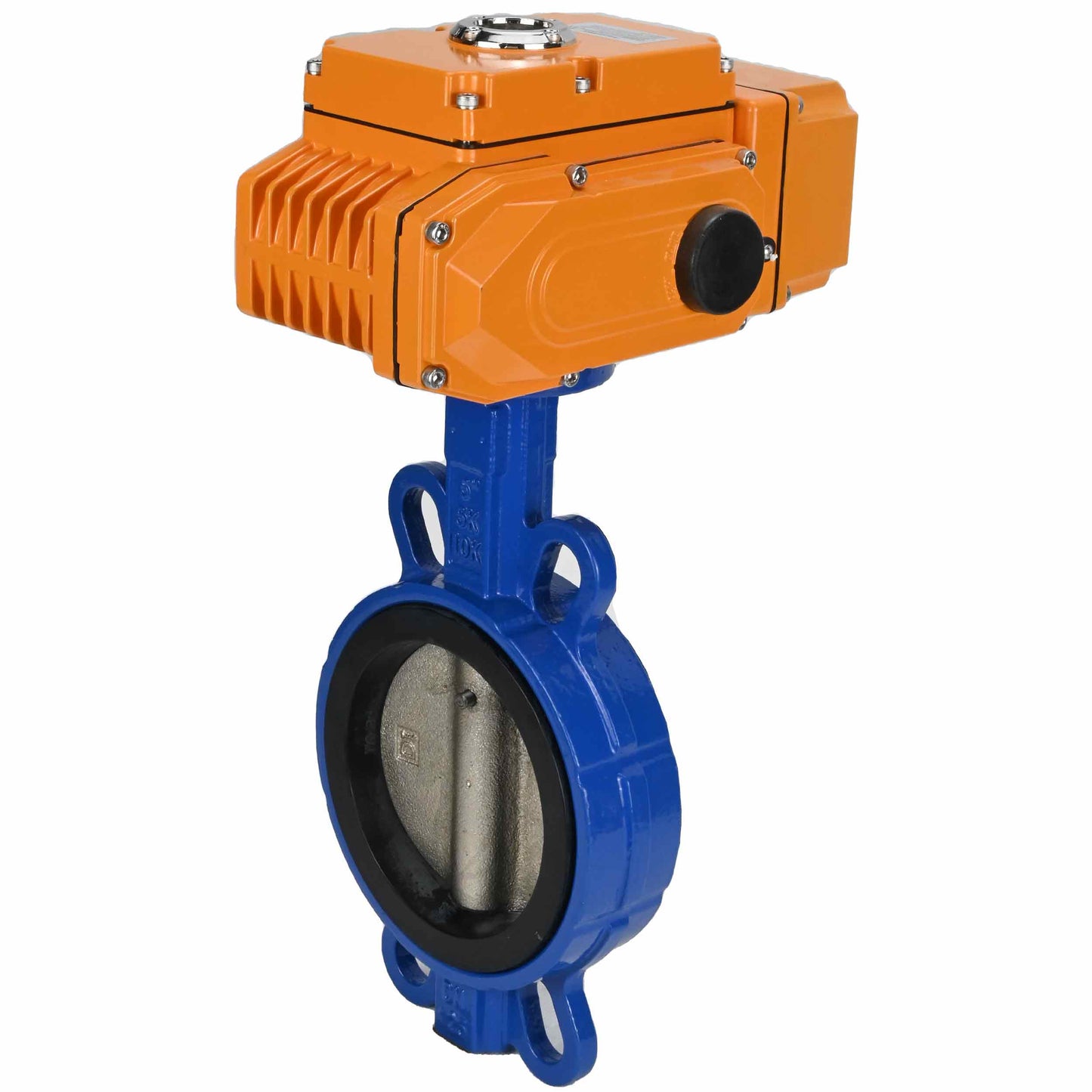 Water Butterfly Valve DNOVA bv16-110/220-0-10, body material - cast iron GGG50, disk material - cast iron GGG40, seal - EPDM, electric actuator operated