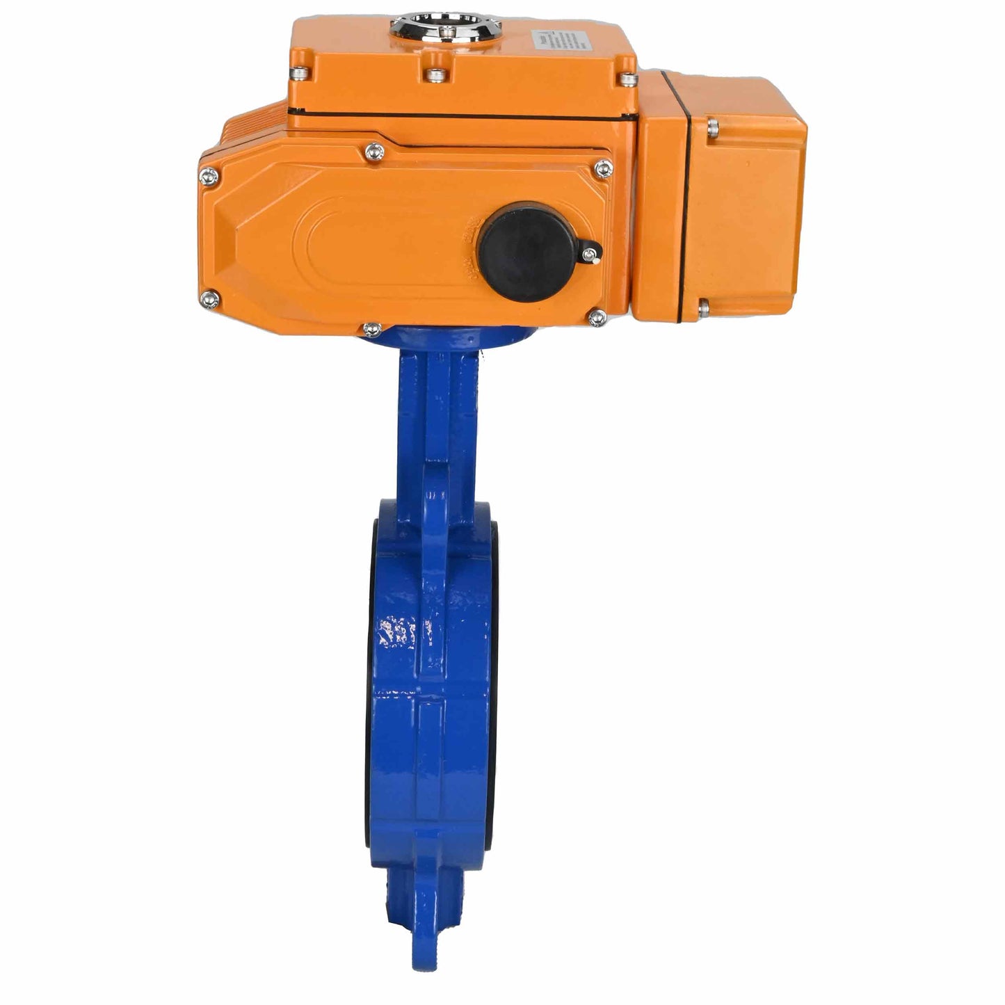 Water Butterfly Valve DNOVA bv16-110/220-0-10, body material - cast iron GGG50, disk material - cast iron GGG40, seal - EPDM, electric actuator operated