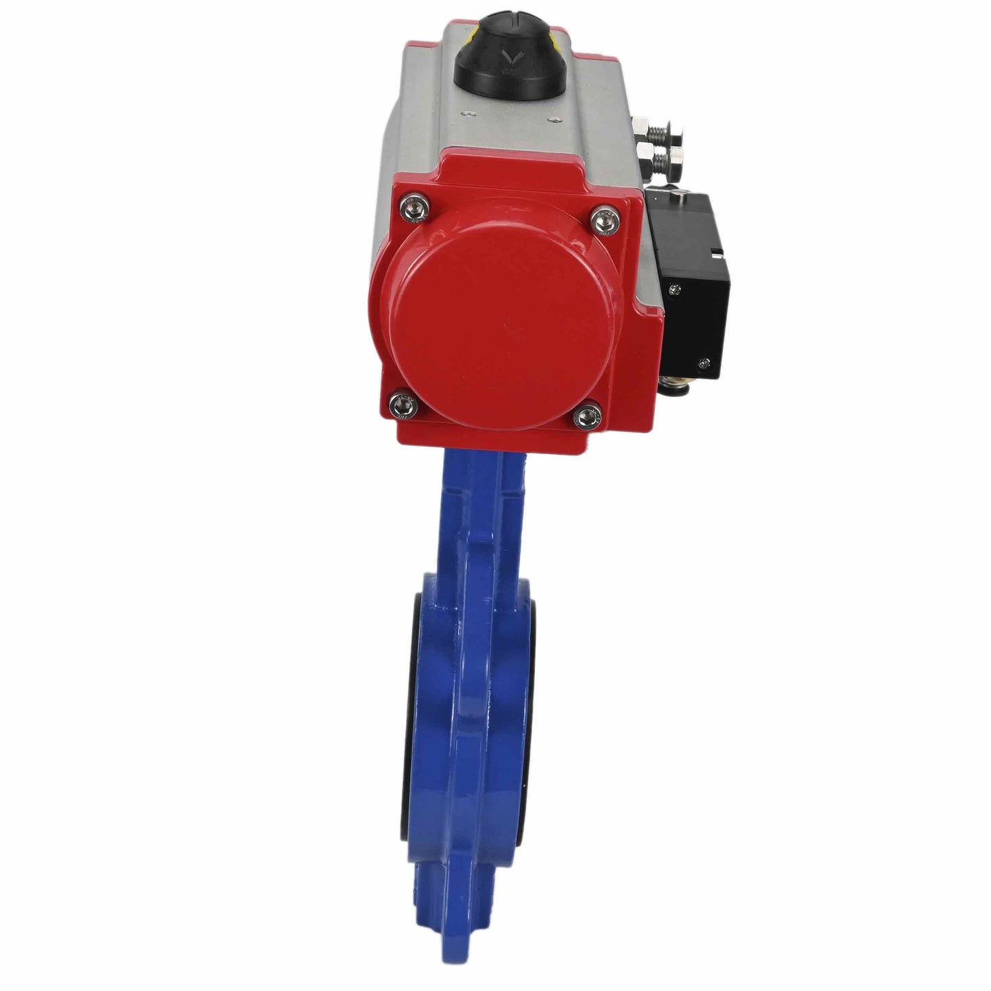Water Butterfly Valve DNOVA g50-g40-epdm-DNOVA-da-4m310-110/220, body material - cast iron GGG50, disk material - cast iron GGG40, seal - EPDM, pneumatic actuator operated