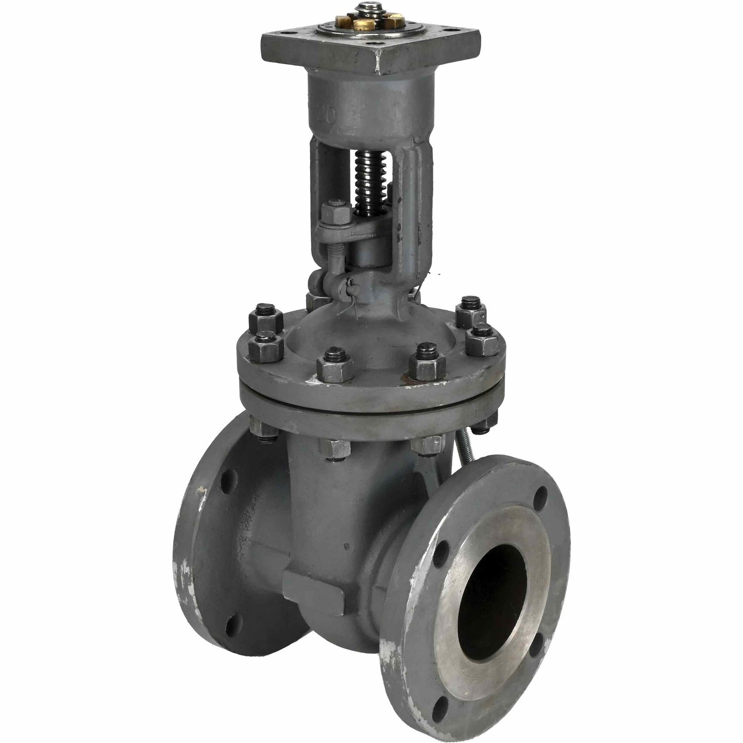 Wedge gate valve DNOVA GAIR GVWR3434M-2W-F-OST, body material - carbon steel, wedge material - carbon steel, seal - metal, stem only