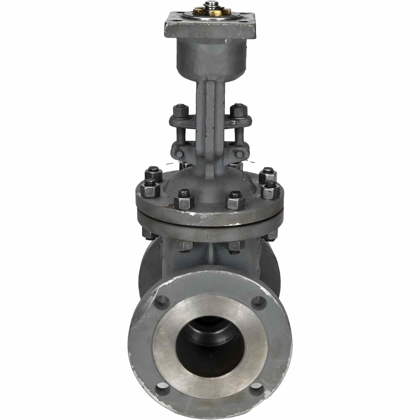 Wedge gate valve DNOVA GAIR GVWR3434M-2W-F-OST, body material - carbon steel, wedge material - carbon steel, seal - metal, stem only