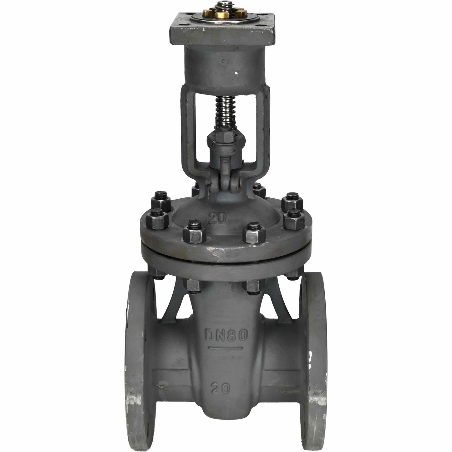 Wedge gate valve DNOVA GAIR GVWR3434M-2W-F-OST, body material - carbon steel, wedge material - carbon steel, seal - metal, stem only