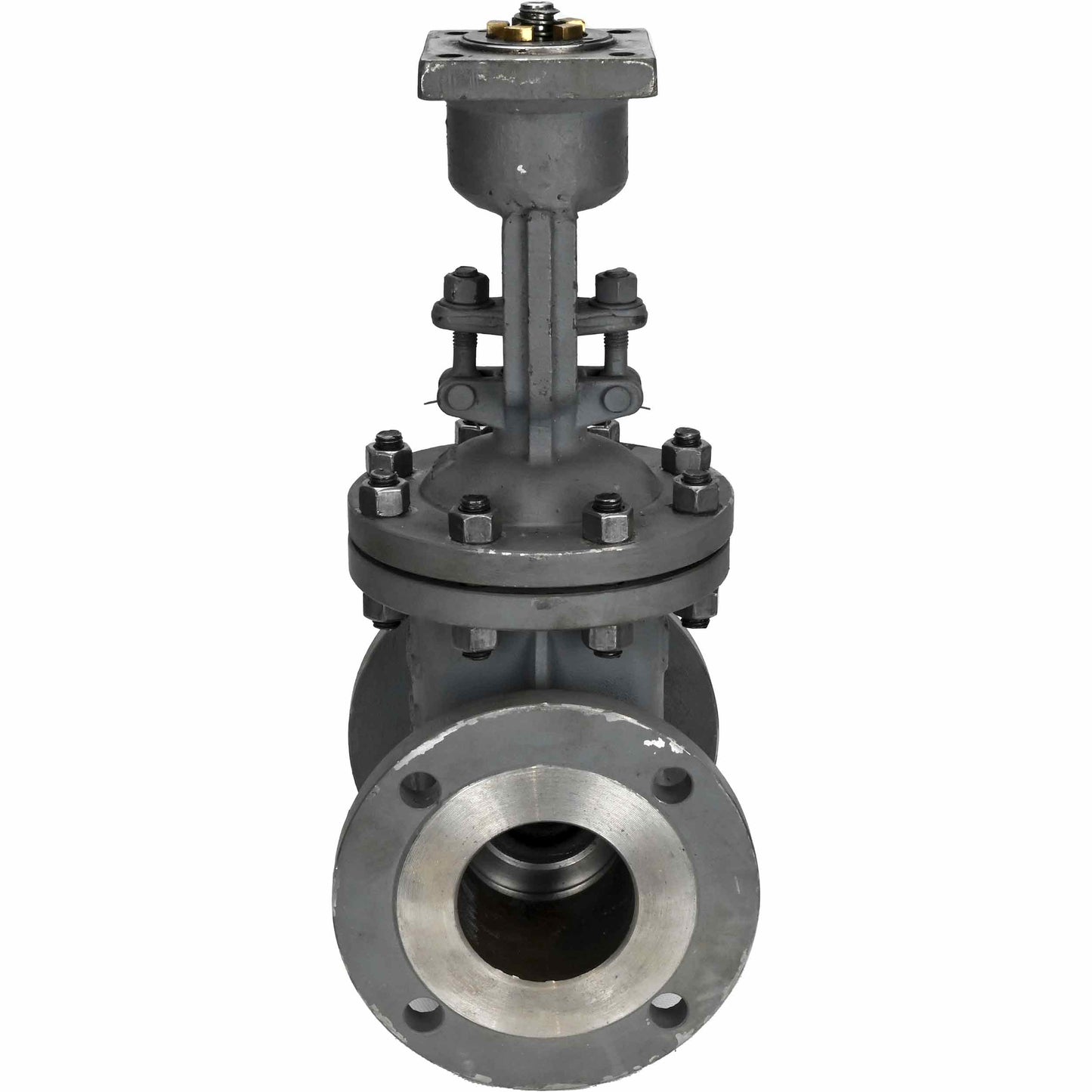 Wedge gate valve DNOVA GAIR GVWR3434M-2W-F-OST, body material - carbon steel, wedge material - carbon steel, seal - metal, stem only