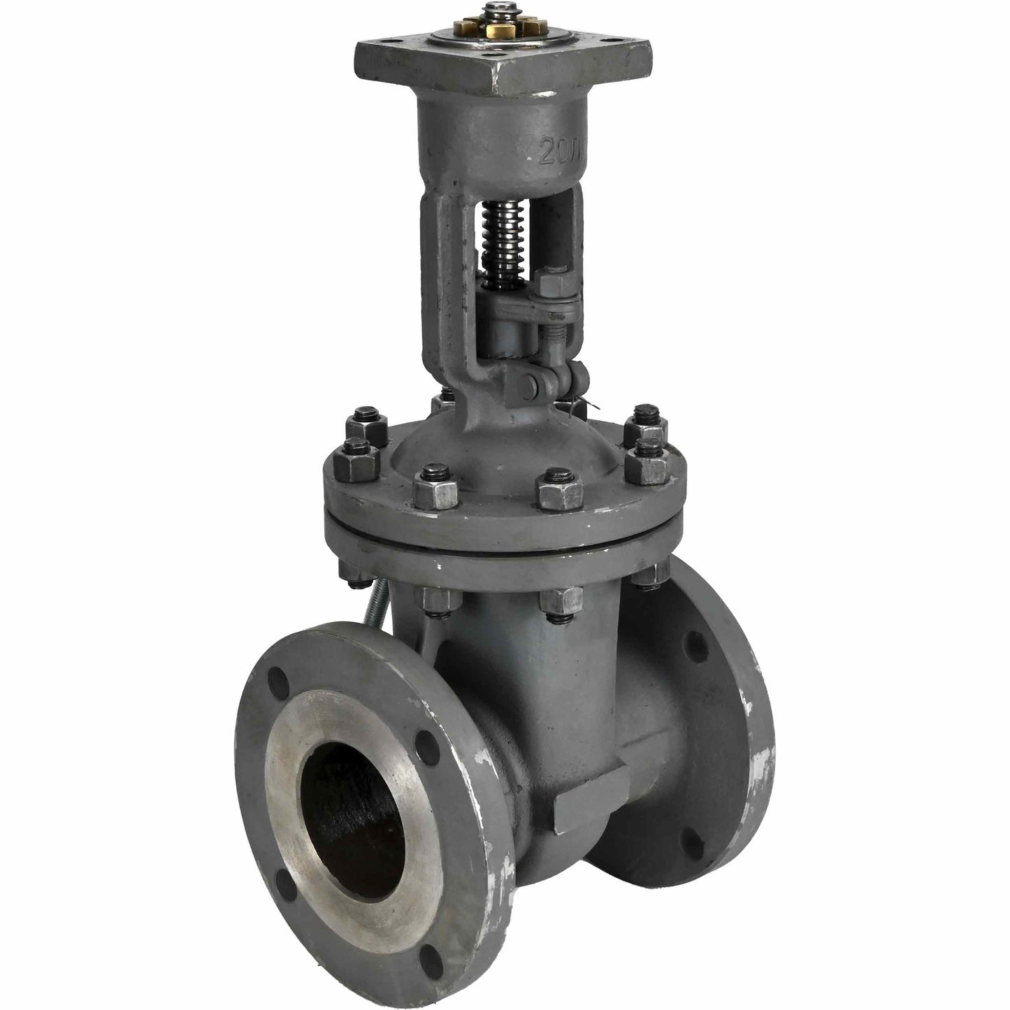 Wedge gate valve DNOVA GAIR GVWR3434M-2W-F-OST, body material - carbon steel, wedge material - carbon steel, seal - metal, stem only