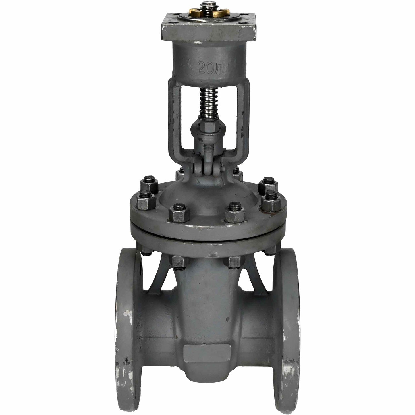 Wedge gate valve DNOVA GAIR GVWR3434M-2W-F-OST, body material - carbon steel, wedge material - carbon steel, seal - metal, stem only