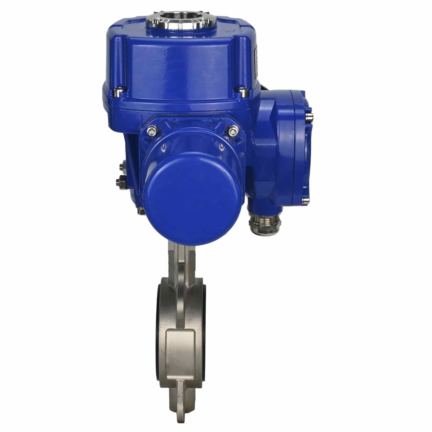 Válvula de mariposa de agua DNOVA 316l-316l-epdm-DNOVA-qt-wm-110/220v, material del cuerpo - acero inoxidable AISI 316L, material del disco - acero inoxidable AISI 316L, sello - EPDM, accionamiento por actuador eléctrico