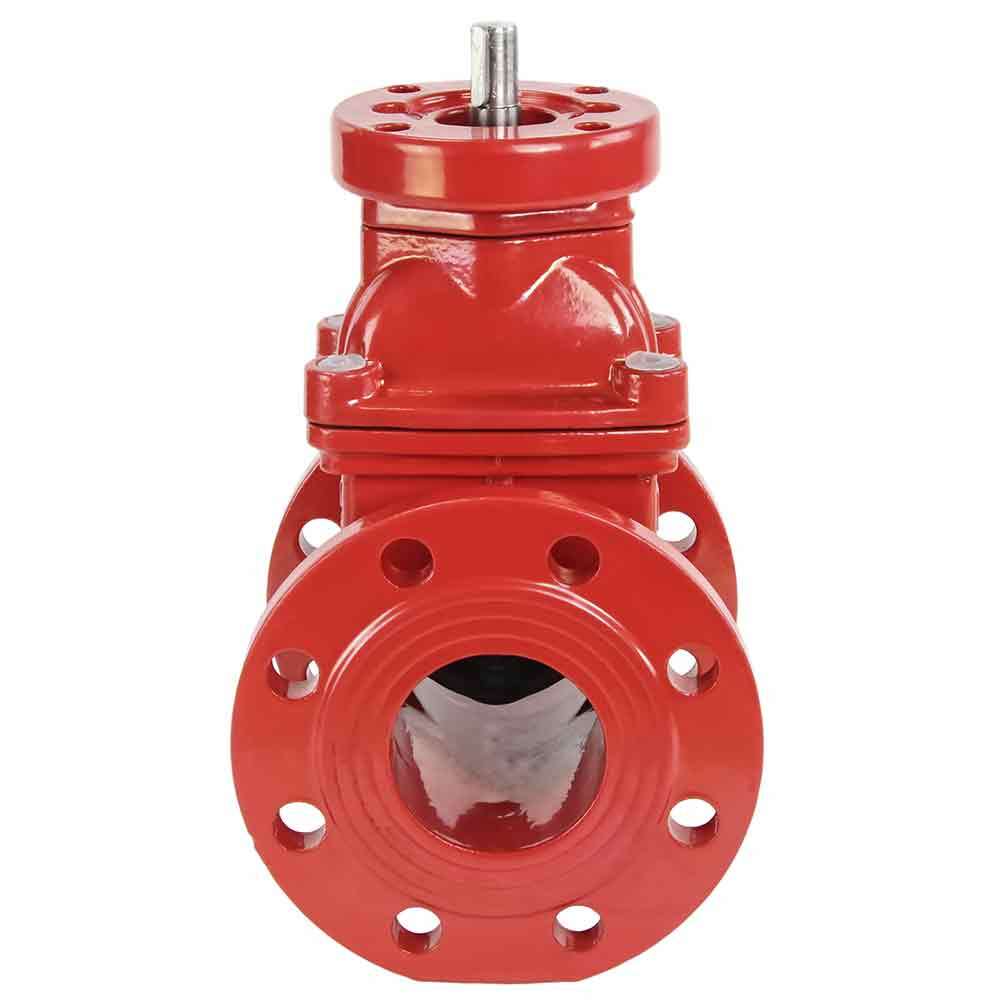 Wedge gate valve DNOVA, body material - cast iron GGG50, wedge material - cast iron + EPDM, seal - EPDM, stem only